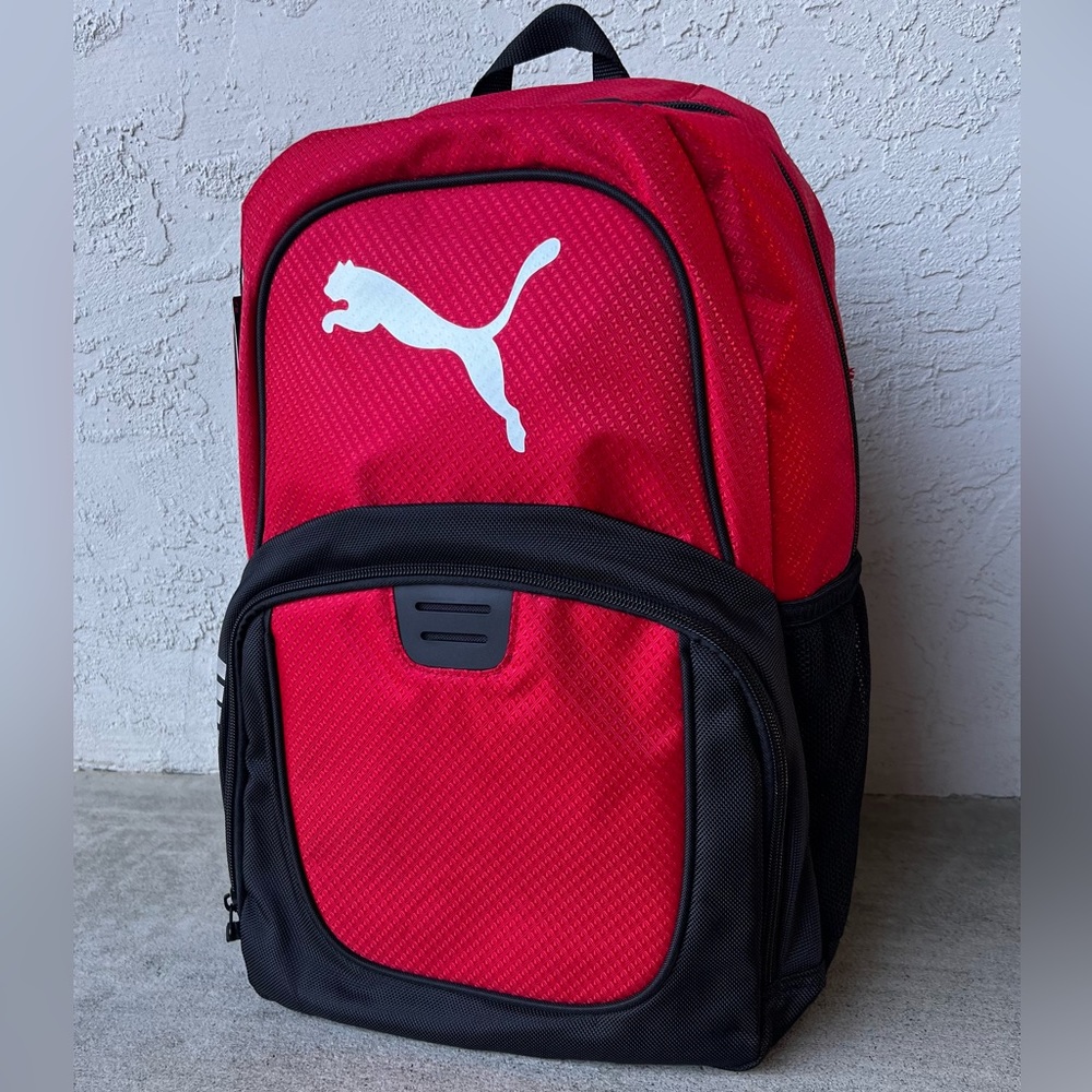 PUMA BACKPACK RED, COLLEGE, SHCOOL